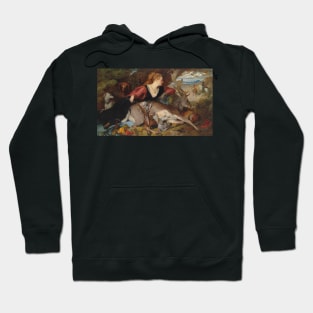 Diana Amongst the Spoils of the Hunt by Ferdinand Keller Hoodie